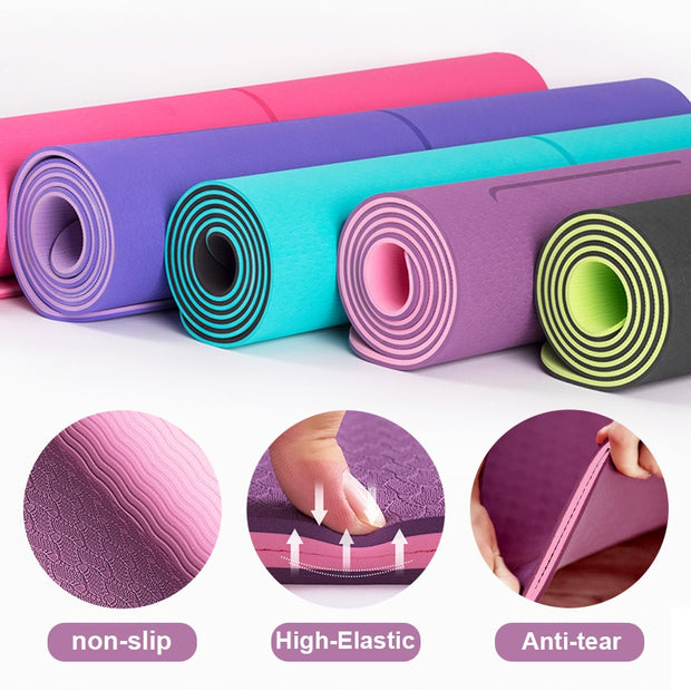 Double Layer Yoga Exercise Pad